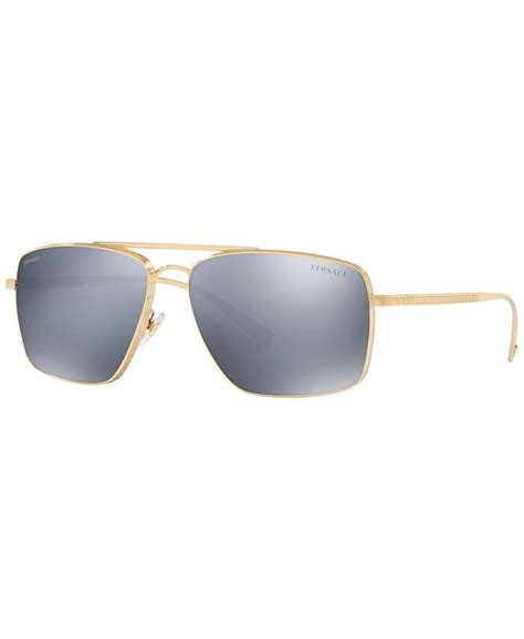 Versace Men's Polarized Sunglasses, VE2216 61 .